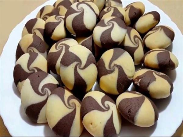 طريقة عمل البسكويت التركي الحلزوني