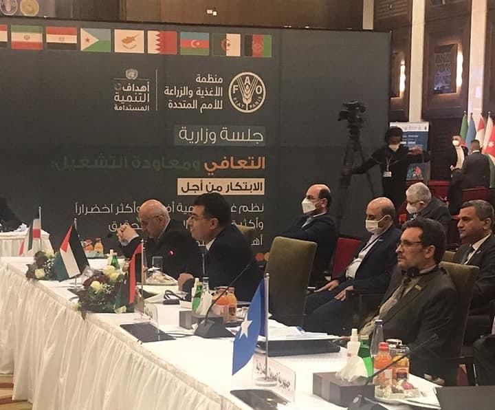 الحنيفات يشارك بالجلسة الوزارية للفاو