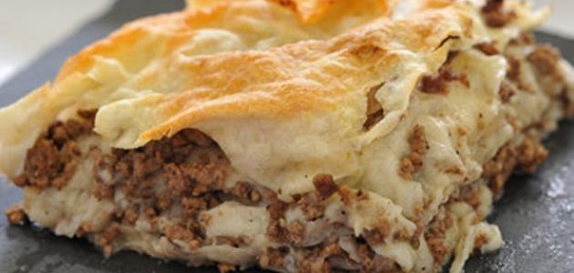 طريقة لعمل رقاق باللحمة المفرومة