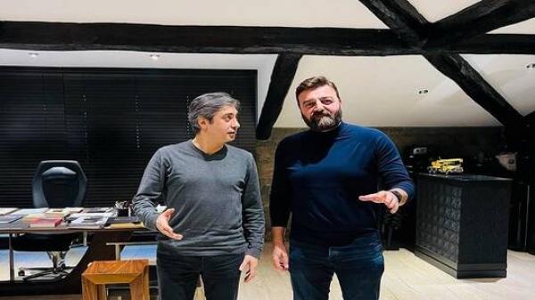 ابو شهاب مع التركي مراد علمدار في عمل جديد