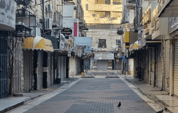 الاضراب يعمّ الضفة حدادا على أرواح شهداء نابلس