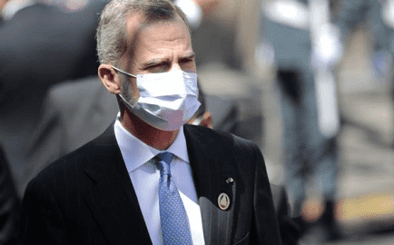 إصابة ملك اسبانيا بكورونا