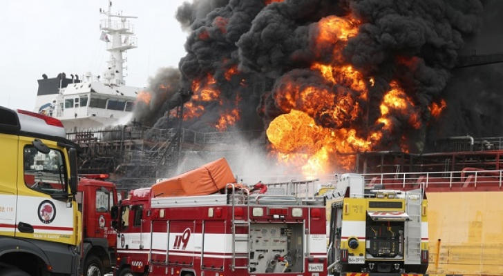 قتلى بانفجار بمعمل بتروكيماويات في كوريا الجنوبية