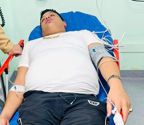 مرض نادر   تفاصيل الحالية الصحية لحمو بيكا