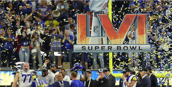 لوس أنجلوس رامس يتوج بطلًا لـ سوبر بول