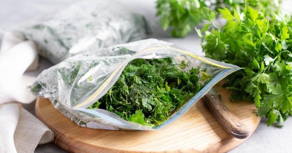 طريقة مبتكرة حفظ البقدونس المفروم