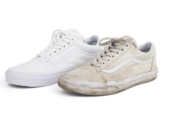 حيلة رهيبة لتنظيف الحذاء الأبيض