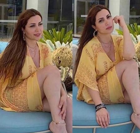 نسرين طافش بإطلالة جديدة من دمشق  صورة 