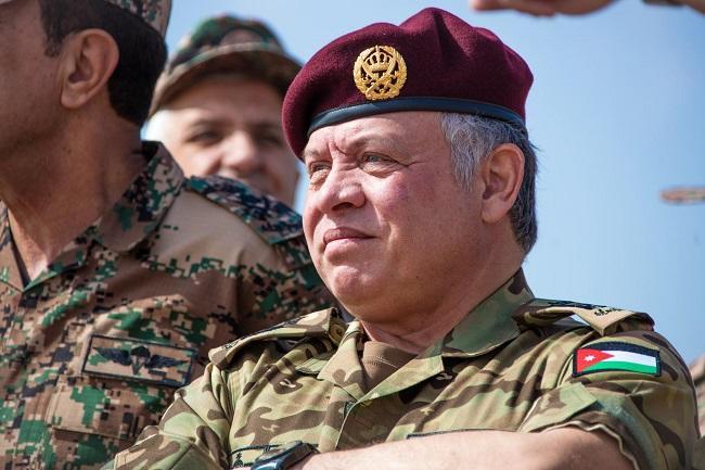 فيديو جديد للملك مع رفاق السلاح