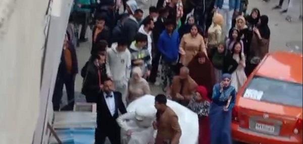 مصر تعليق حكومي على فيديو ضرب عريس لعروسه