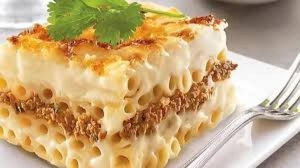 طريقة عمل أشهى صينية مكرونة بالبشاميل