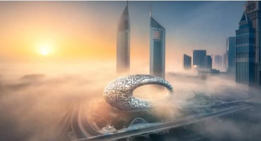 الإمارات تطلق أجمل مبنى على وجه الأرض  فيديو