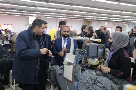 استيتية يبحث زيادة فرص العمل للأردنيين بالبادية الشمالية