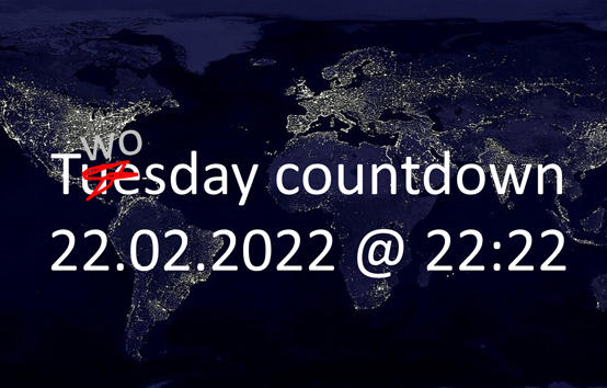 2222022  2222  تاريخ وساعة مميزين لن يتكررا