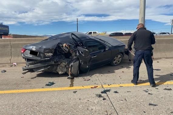 بفارق ثوانٍ نجاة شرطي سير من حادث مميت  فيديو