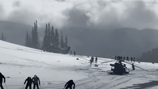 تحطم طائرتي هليكوبتر في أميركا  فيديو 