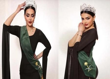 ملكة جمال السعودية تخطف الأنظار في يوم التأسيس صورة 