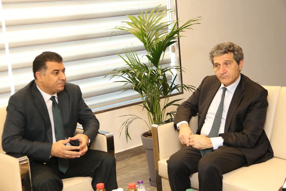 السفير الايطالي حريصون على دعم الزراعة الاردنية