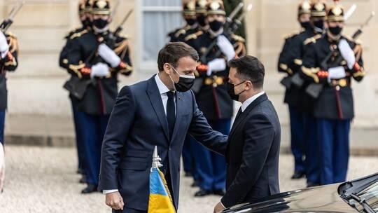 تعهد فرنسي بمواصلة دعم اقتصاد أوكرانيا