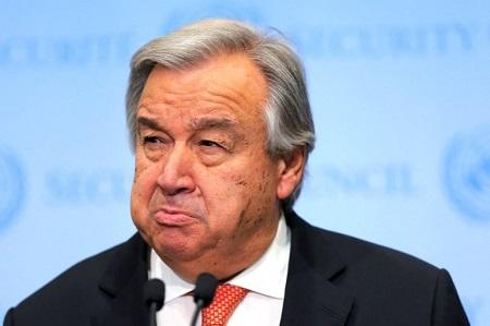 غوتيريش لبوتين باسم الإنسانية أوقف الحرب