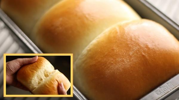 خبز الحليب الياباني أشهي وألذ خبز بمكونات بسيطة