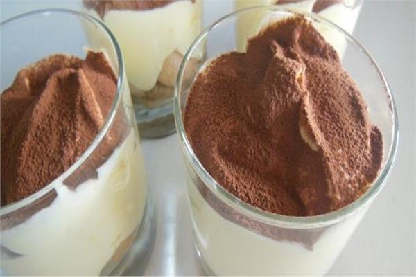 طريقة عمل كاسات التراميسو بالكراميل