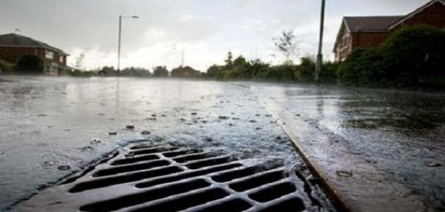  حالات انسداد بوحدات تصريف المياه بإربد