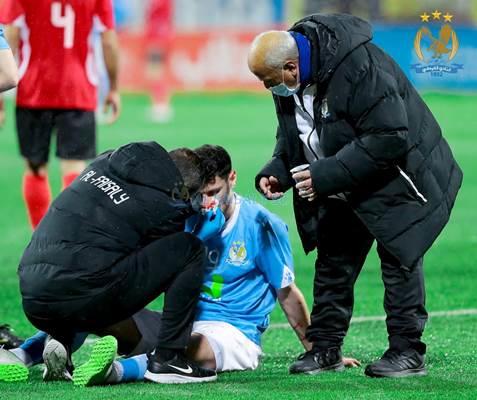 كسر بأنف مدافع الفيصلي