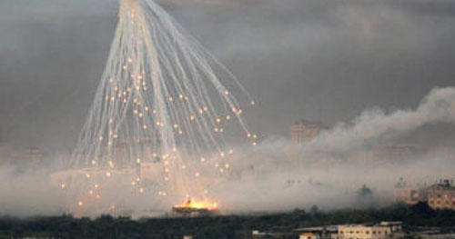 روسيا أوكرانيا تستخدم ذخيرة فوسفور محرمة دوليا