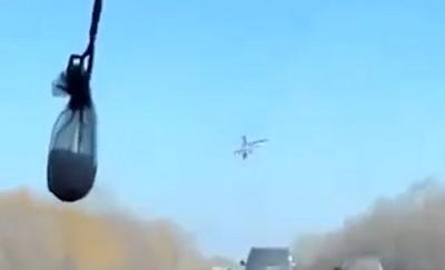 شاهد كيف أصبحت قافلة روسية أثرا بعد عين