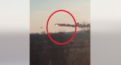 شاهد لحظة سقوط مروحية هجومية روسية