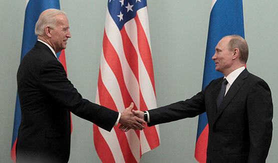 بايدن  لن ننخرط في قتال ضد روسيا