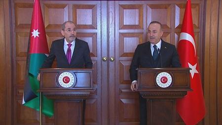 أوغلو متفقون مع الأردن بشأن فلسطين