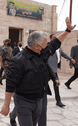 الملك في محافظة معان 