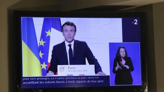 ماكرون لم نختر الحرب في أوكرانيا والأيام القادمة ستكون أصعب