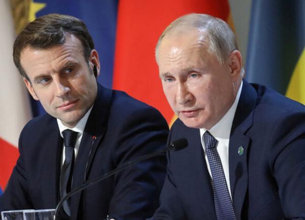 ماكرون لبوتين أنت تكذب على نفسك