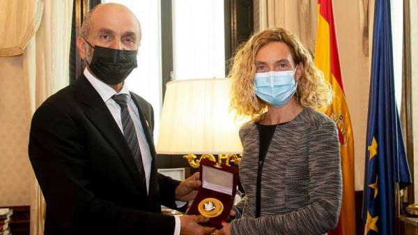 رئيسة مجلس نواب إسبانيا تستقبل الجروان