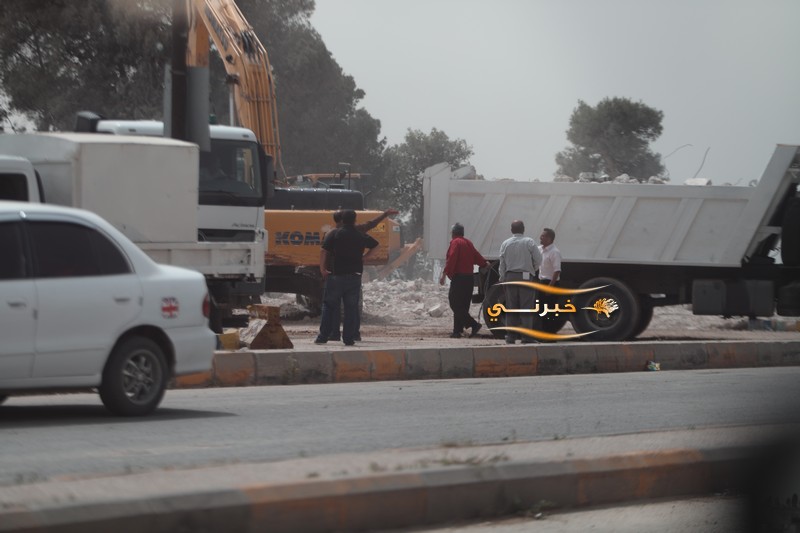 شاهدوا صور هدم مدينة الجبيهة الترويحية