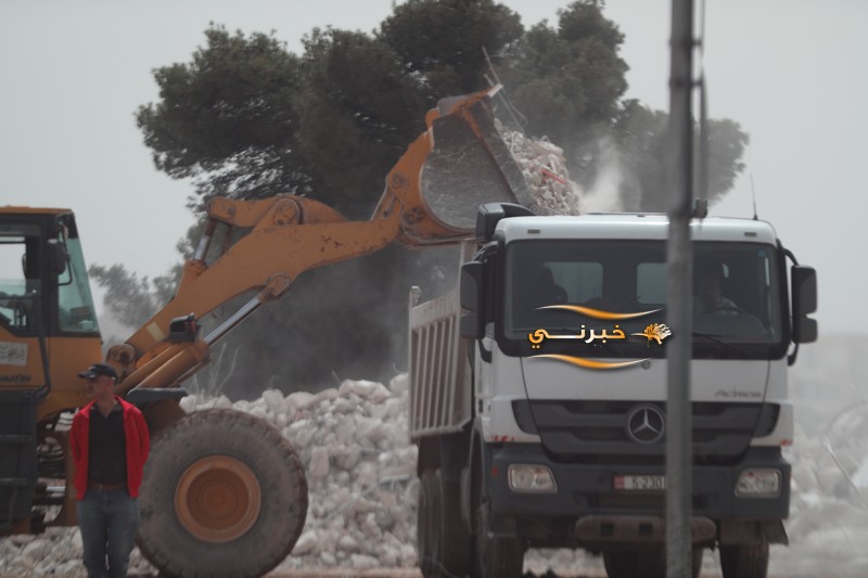 شاهدوا صور هدم مدينة الجبيهة الترويحية