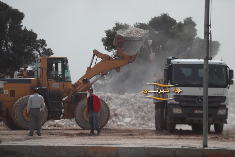 شاهدوا صور هدم مدينة الجبيهة الترويحية
