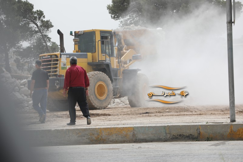 شاهدوا صور هدم مدينة الجبيهة الترويحية