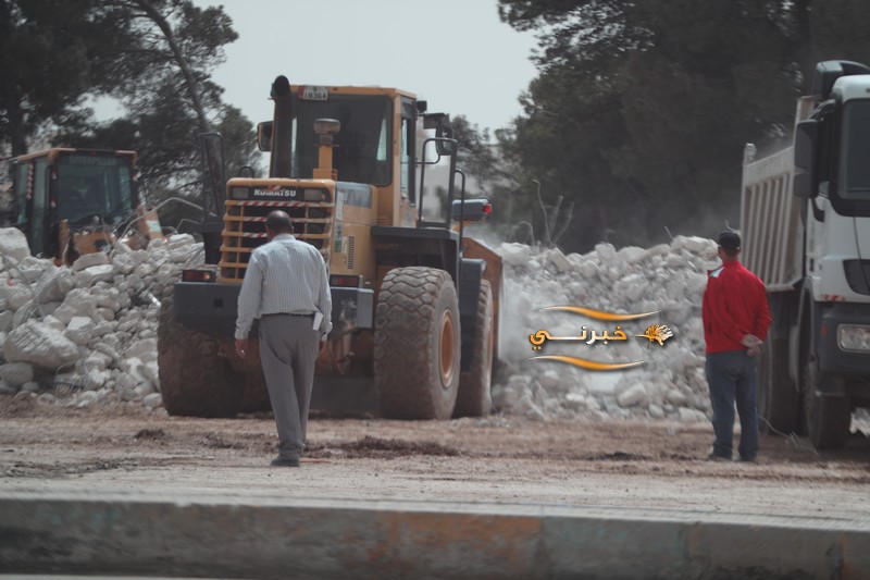 شاهدوا صور هدم مدينة الجبيهة الترويحية