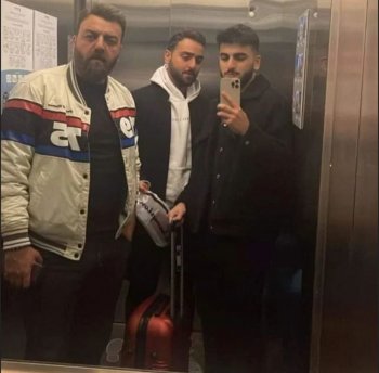 صورة سامر المصري وأولاده تجتاح مواقع التواصل