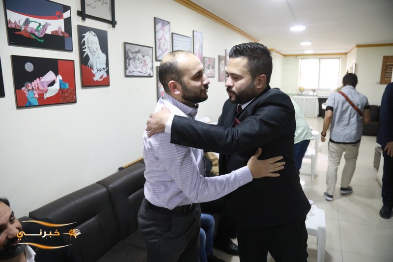 مبروك للزميلين علاء ناجي ورزان السيد الخطوبة