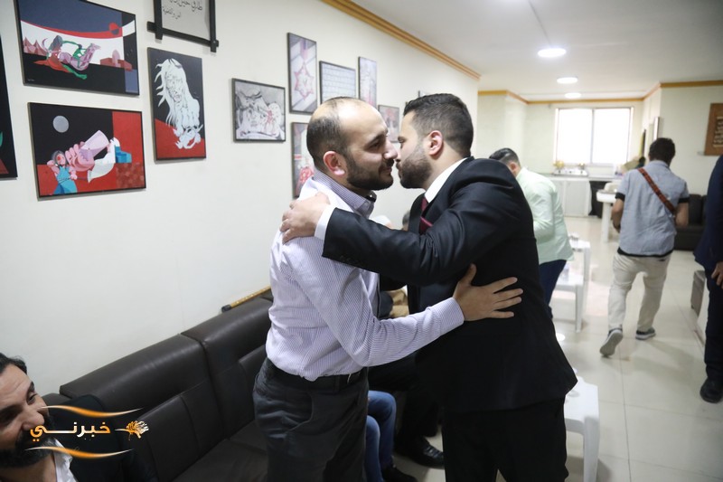 مبروك للزميلين علاء ناجي ورزان السيد الخطوبة