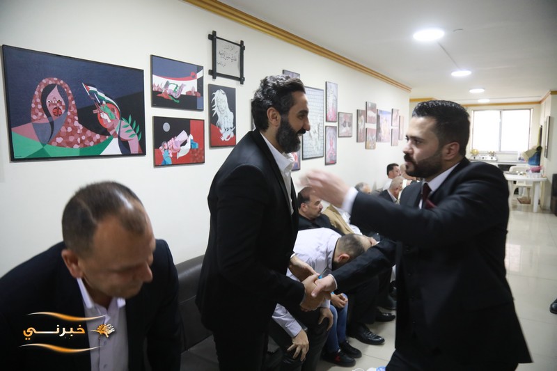 مبروك للزميلين علاء ناجي ورزان السيد الخطوبة