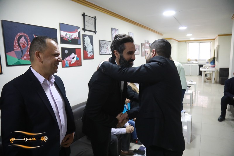 مبروك للزميلين علاء ناجي ورزان السيد الخطوبة