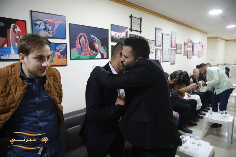 مبروك للزميلين علاء ناجي ورزان السيد الخطوبة