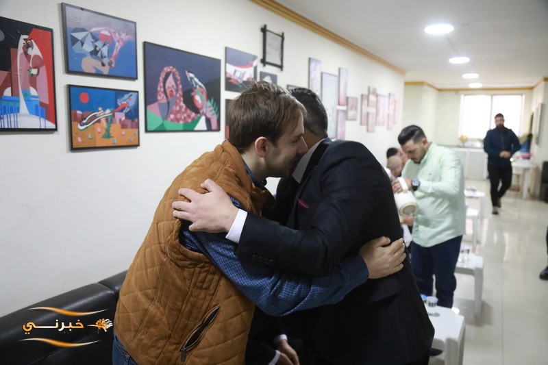 مبروك للزميلين علاء ناجي ورزان السيد الخطوبة