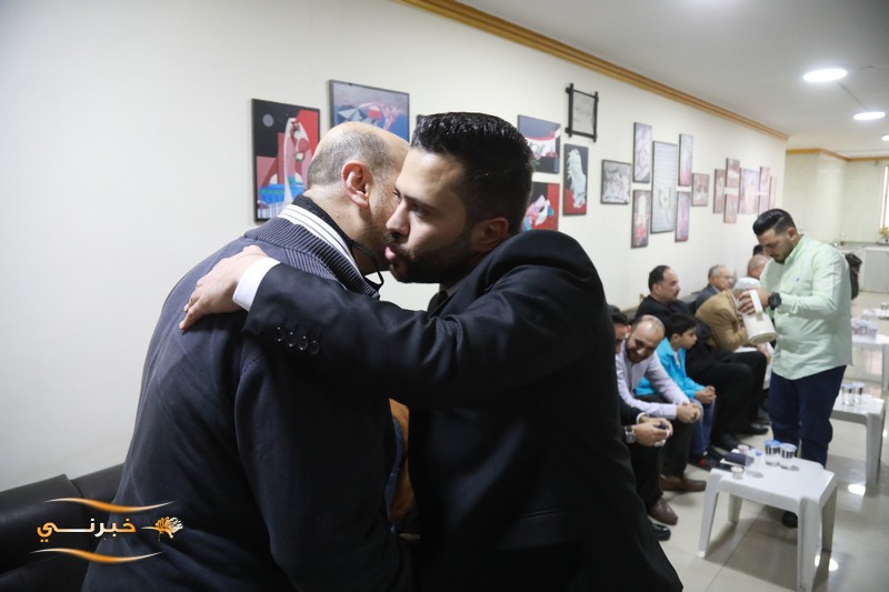 مبروك للزميلين علاء ناجي ورزان السيد الخطوبة